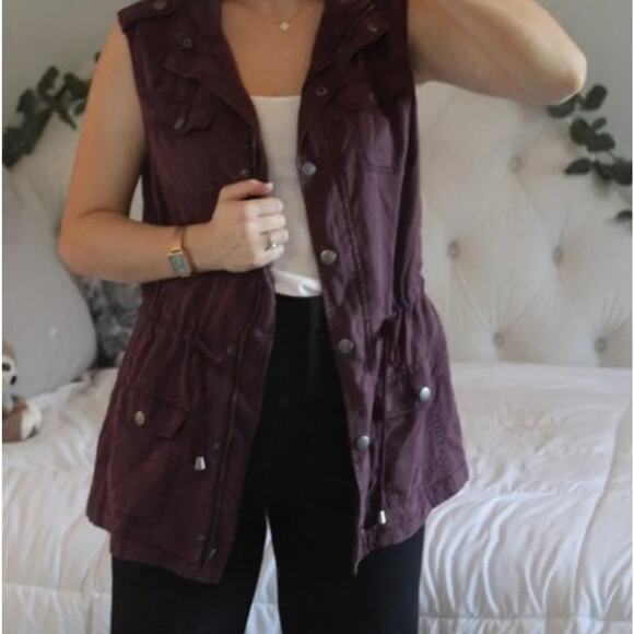 Altar'd State Utility Outerwear Vest size M - Picture 5 of 7